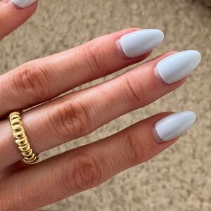 💍 New waterproof PVD plating over brass ring size 7